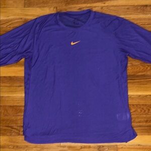 Nike Purple Long Sleeve dri fit